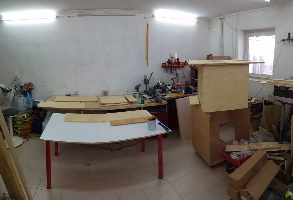 Самодельные кухонные шкафы