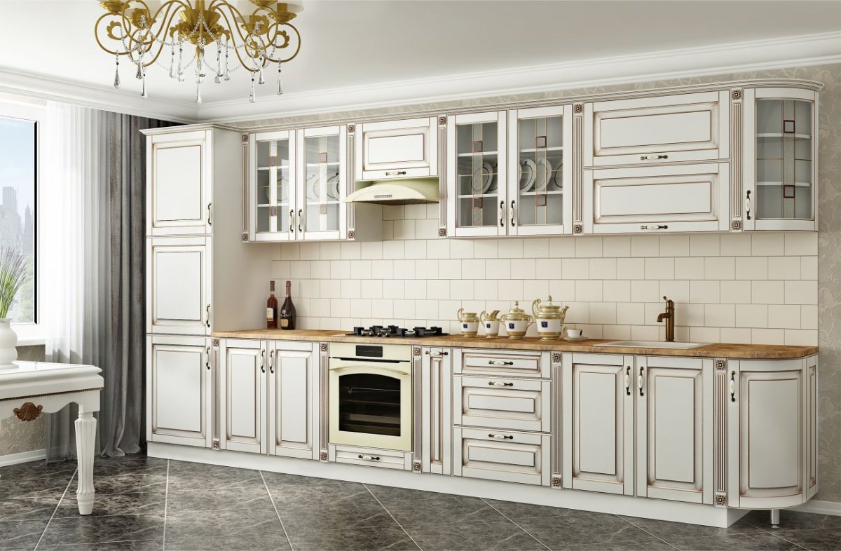 Кухня Мелани хофф голубая