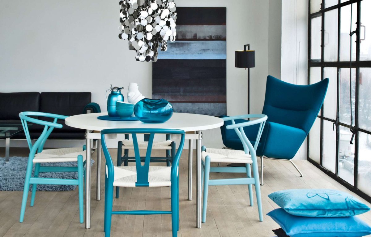 Обеденная зона в скандинавском стиле