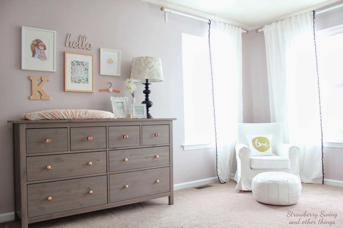 Ikea hemnes комод серый