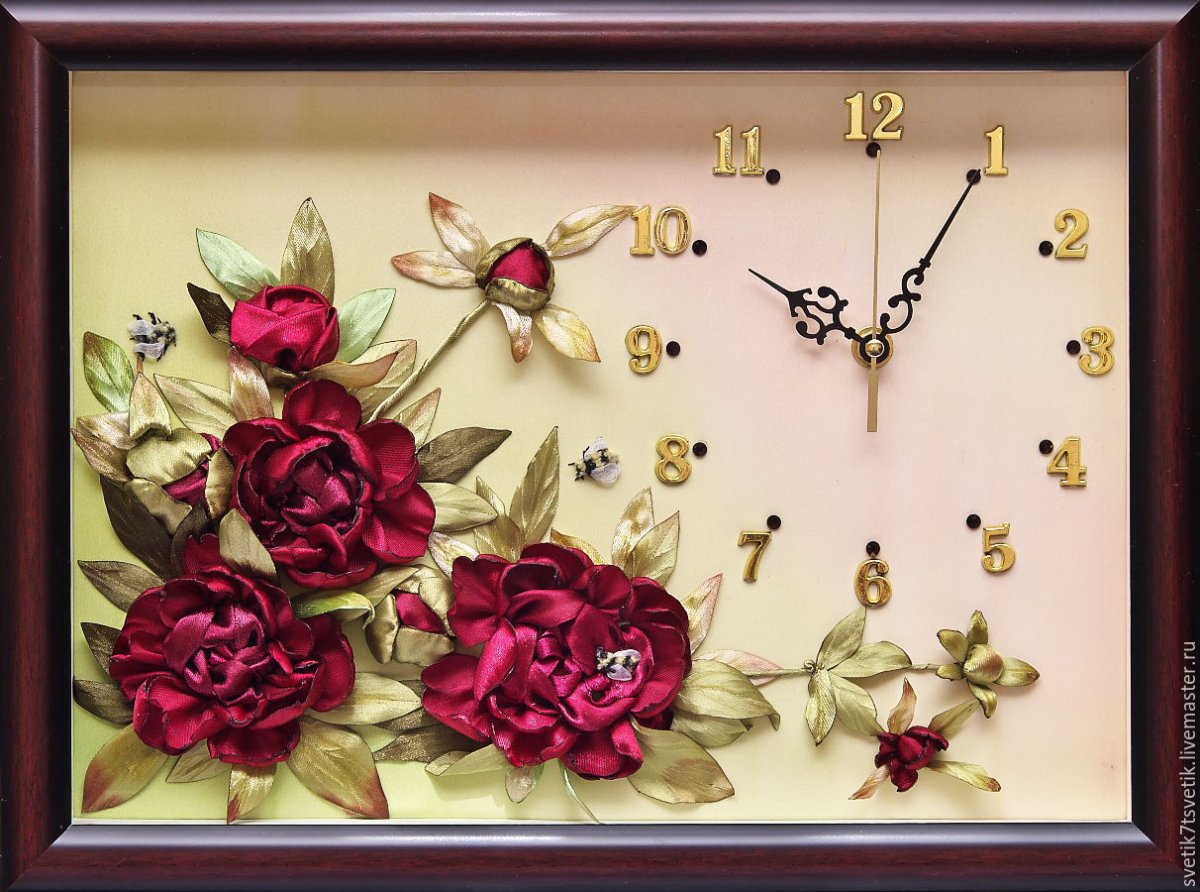 Панно из лент