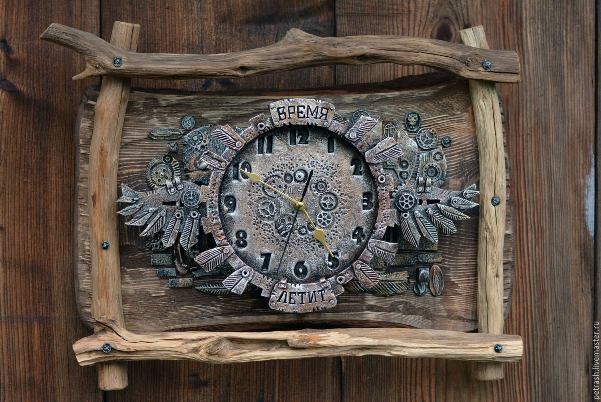 Авторские настенные часы