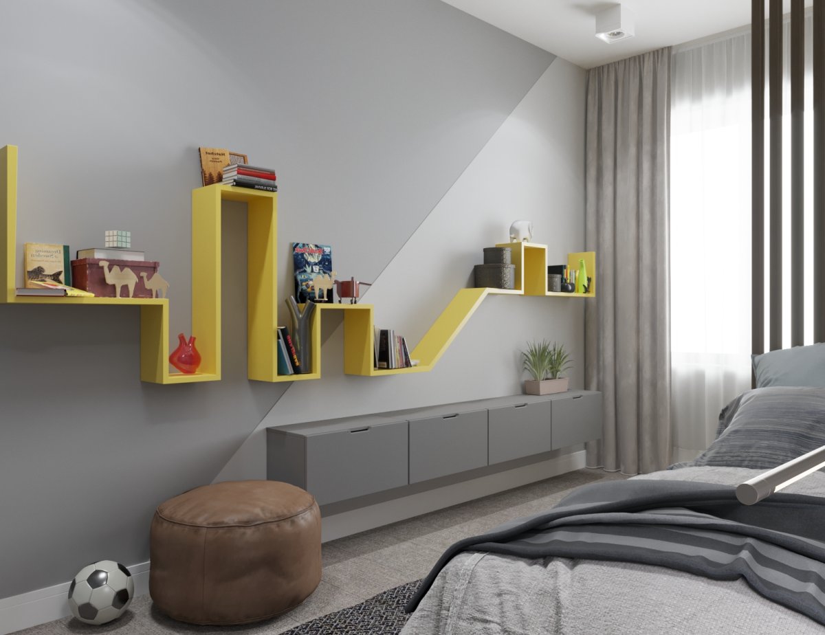 Совместная комната для мальчика и девочки