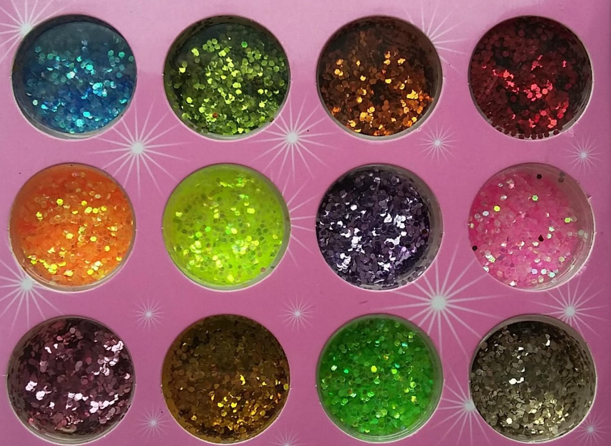 Радужные блёстки