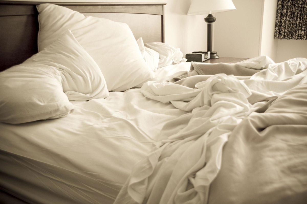 Постель ночью