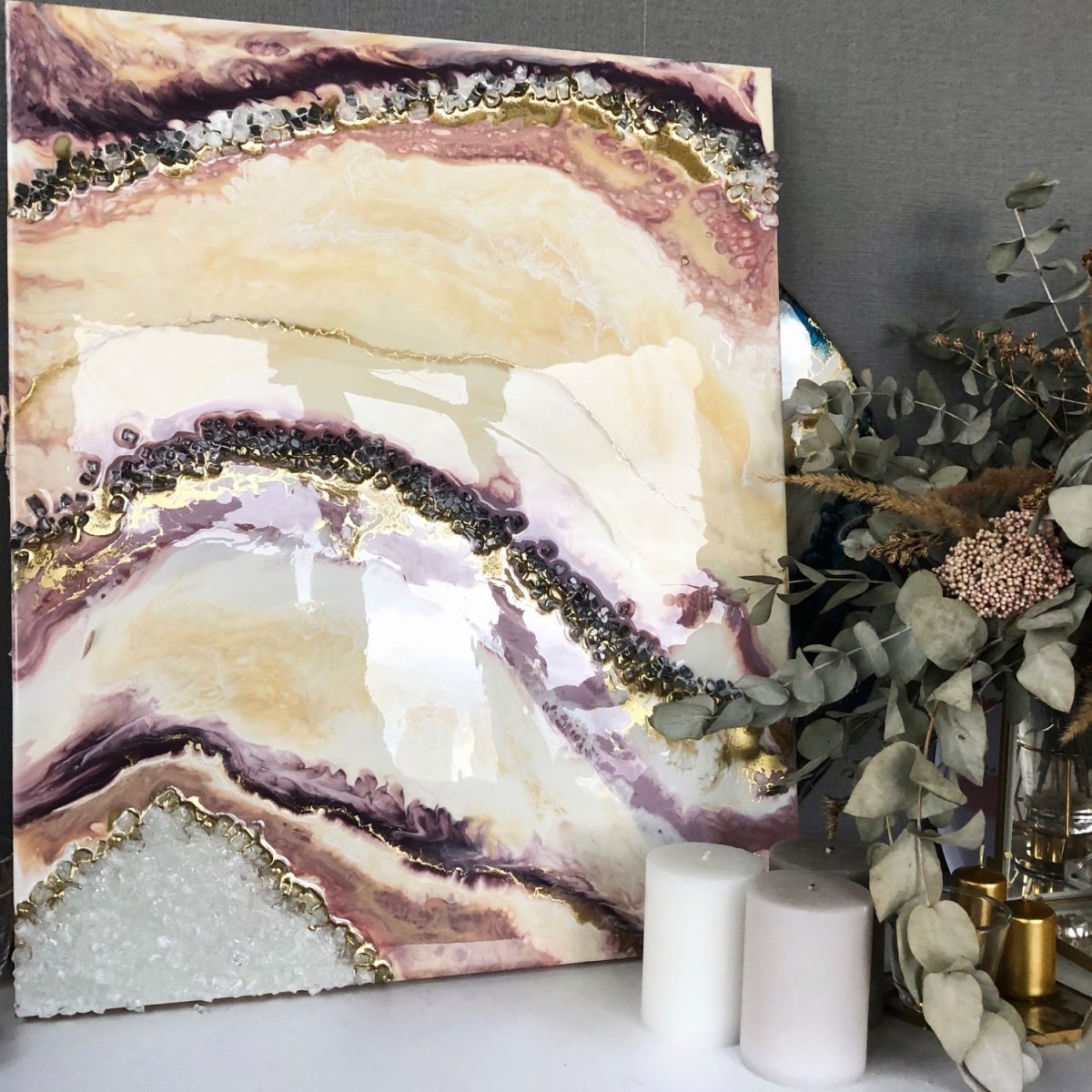 Интерьерные картины эпоксидной смолой