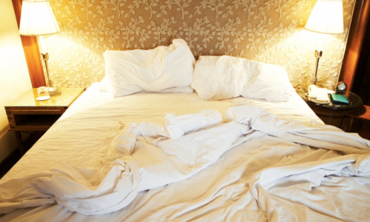 Идеально заправленная кровать