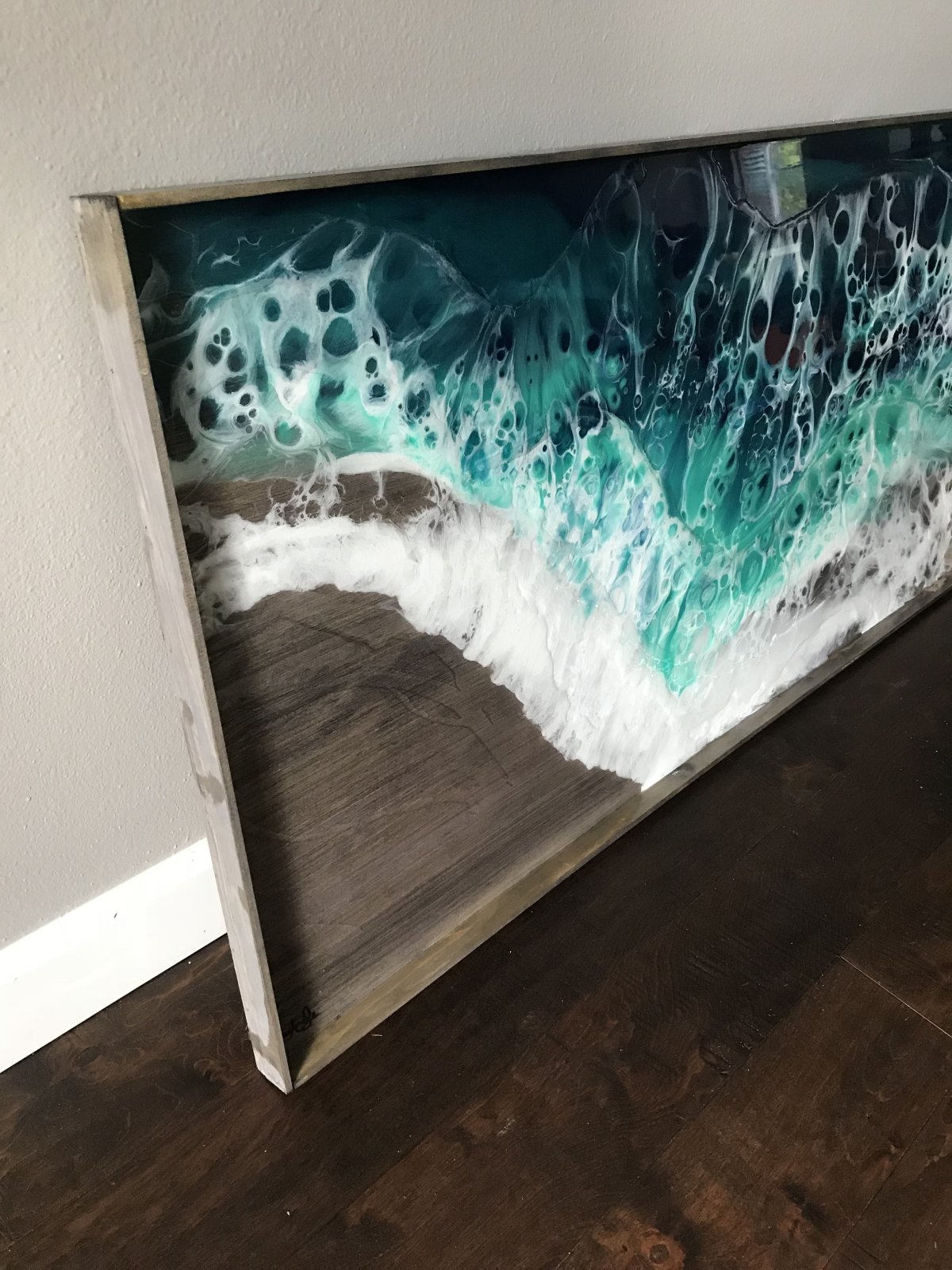 Техника Geode Art