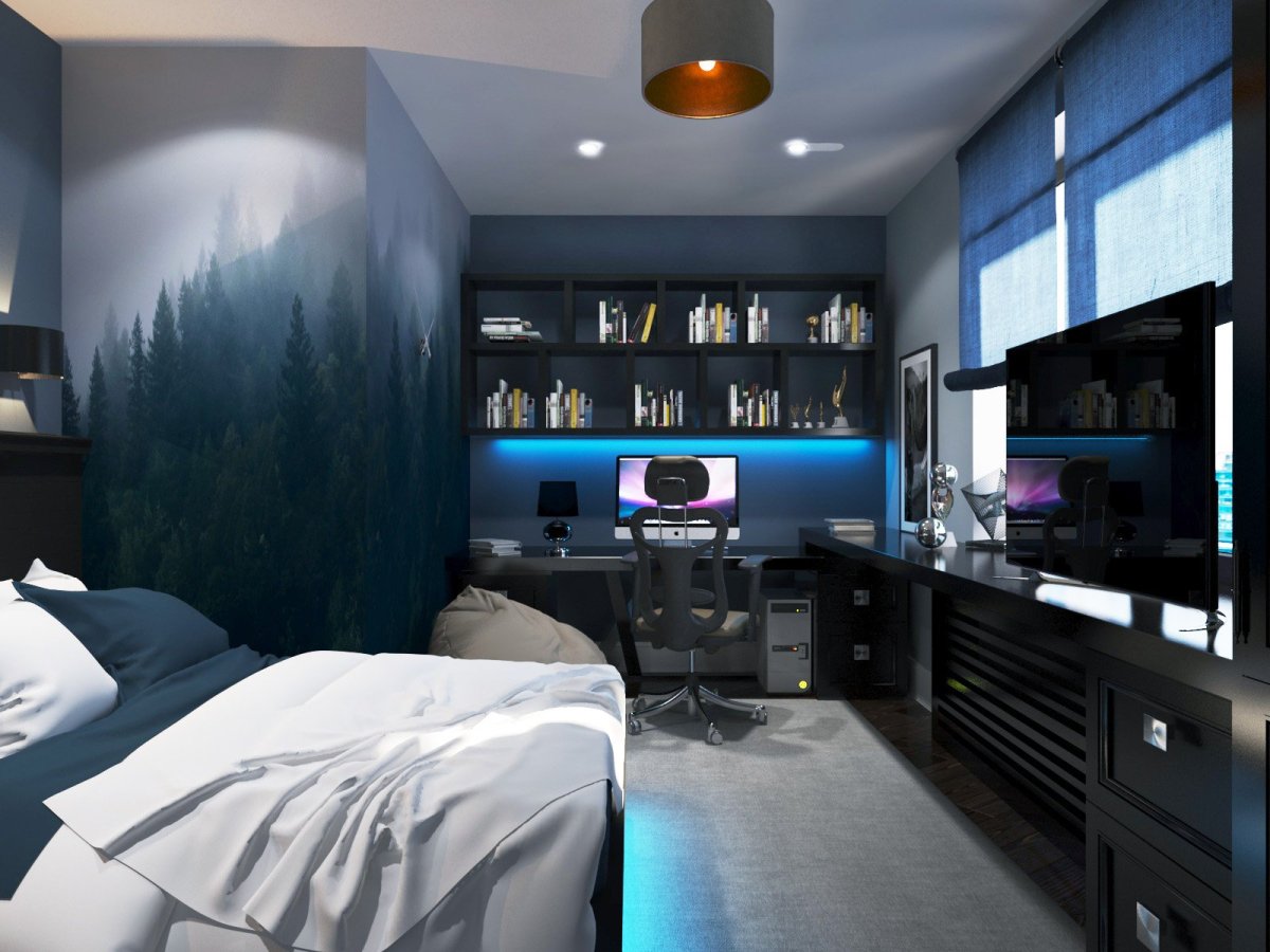 Комната для подростка мальчика