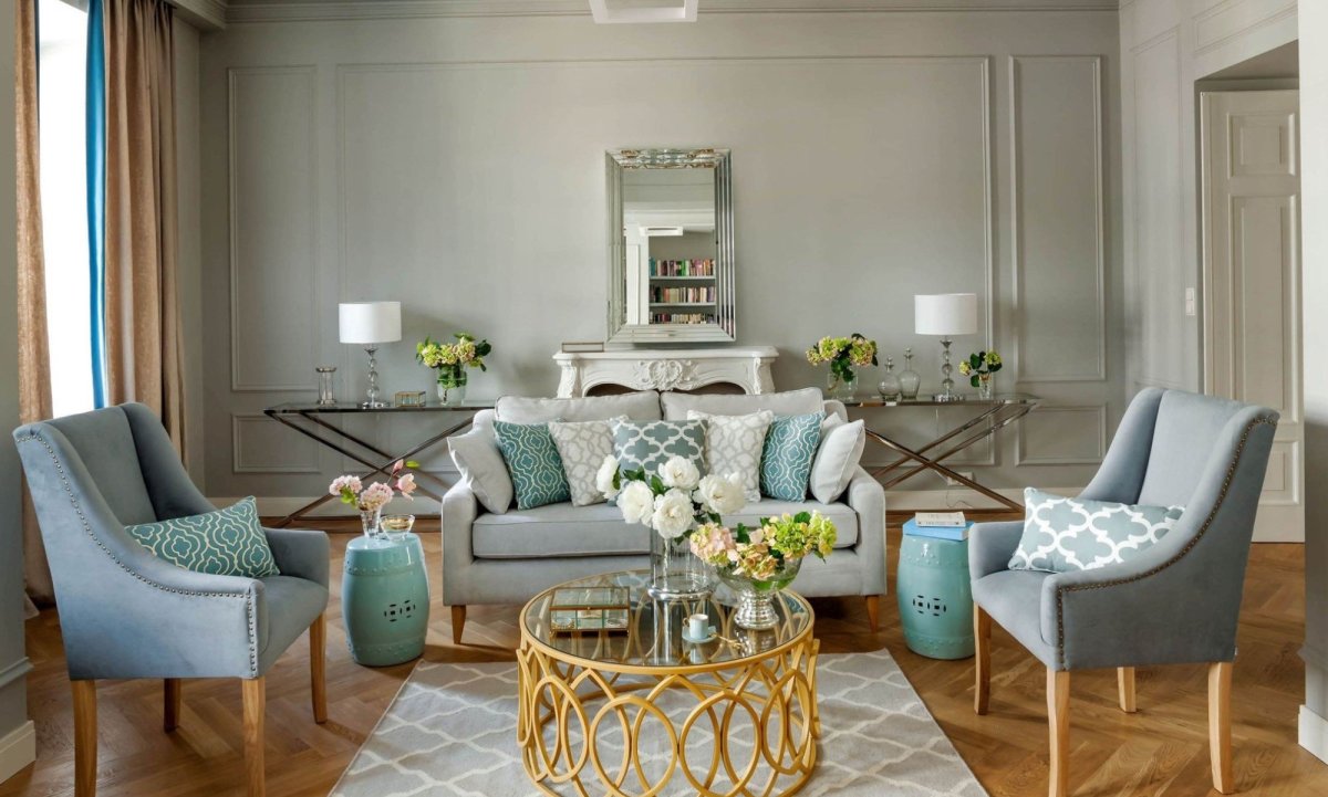 Золотой интерьер