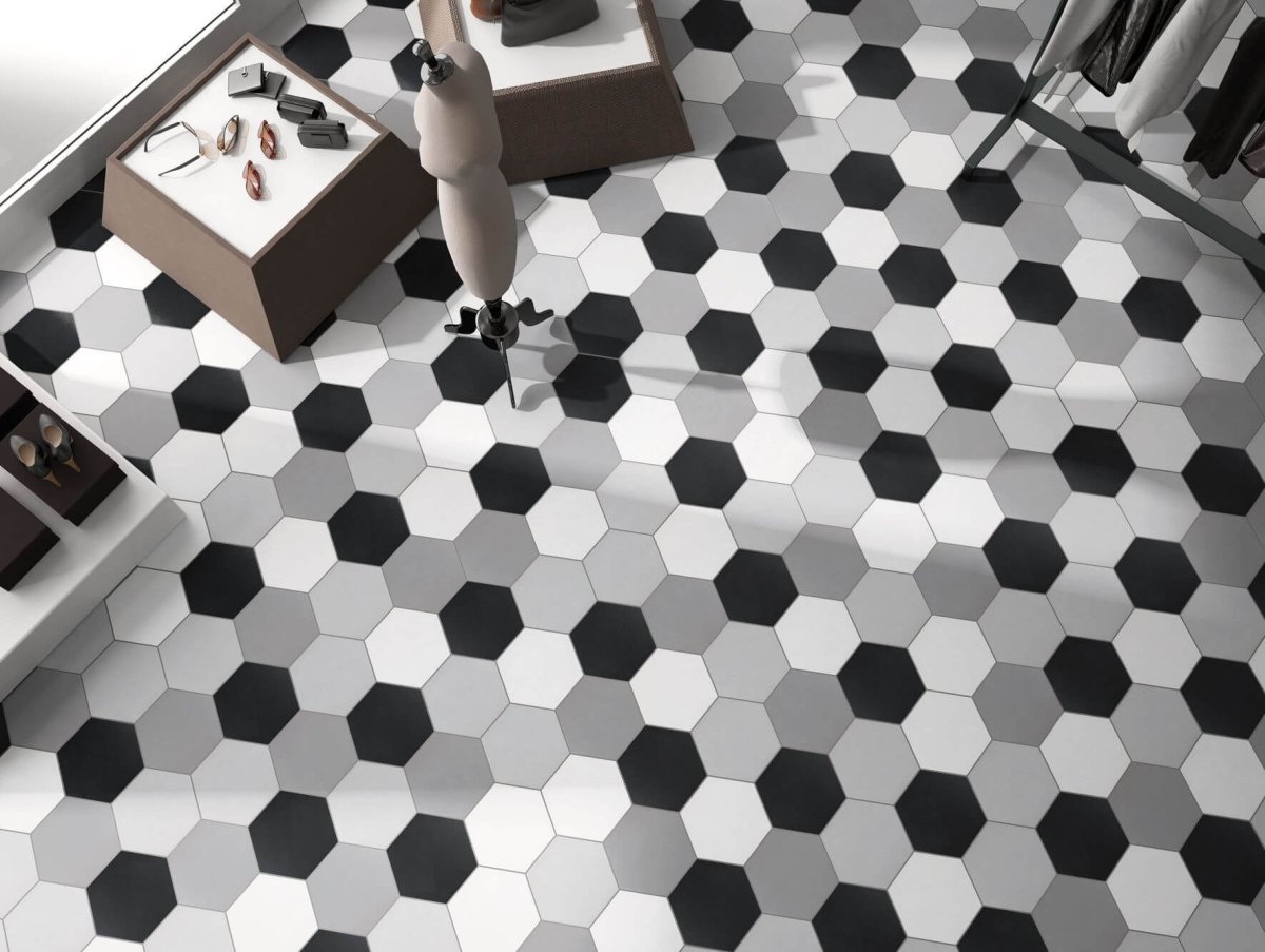 Kerama Marazzi Сансеверо черный 24х24