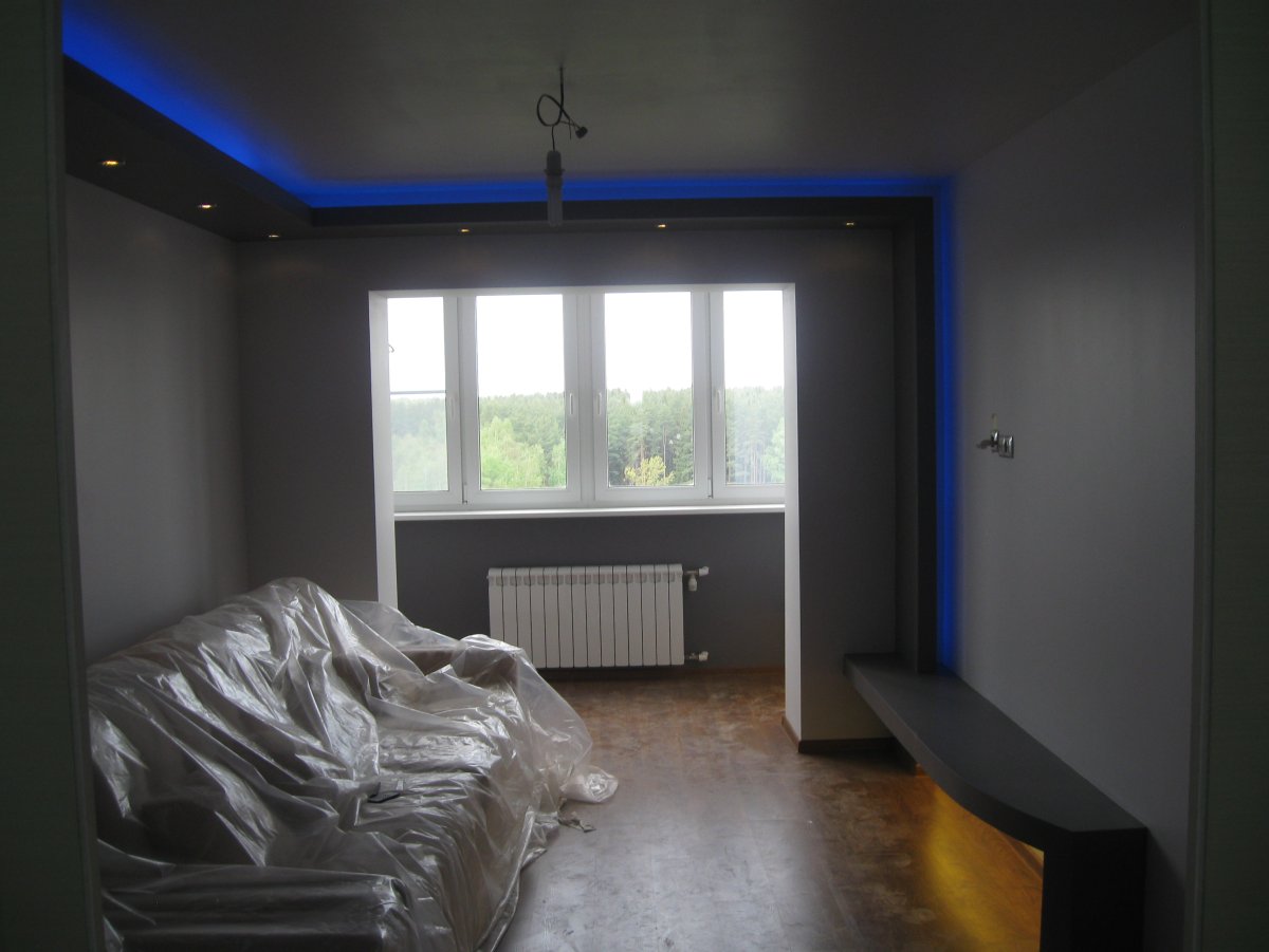 Комната до и после