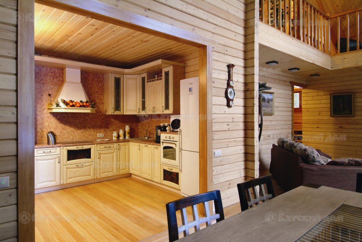 Tikkurila зеленый имитация бруса