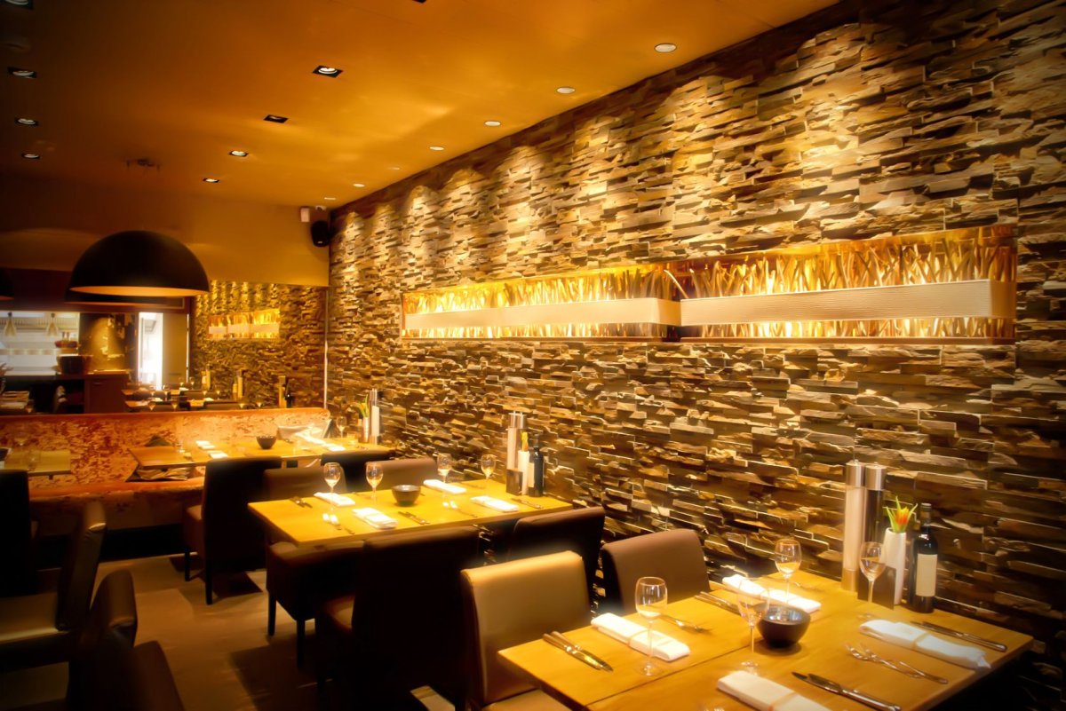 Экостиль в интерьере кафе