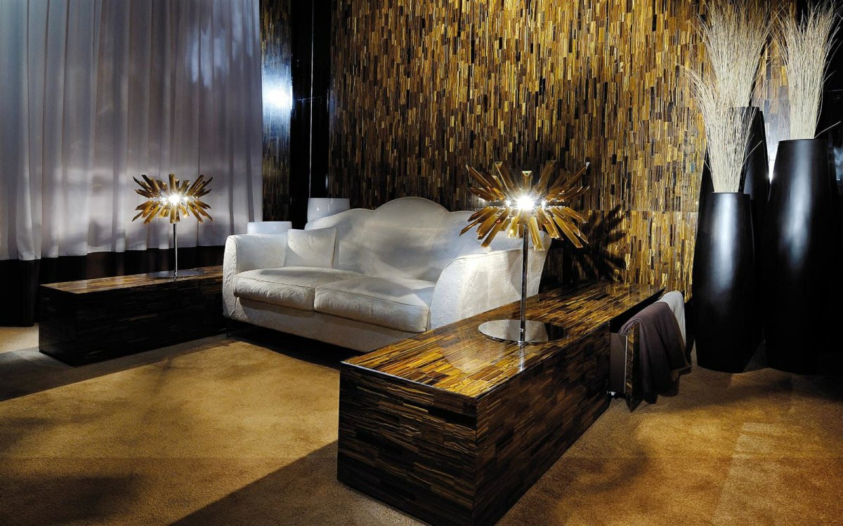 Оникс Голден Тайгер в интерьере