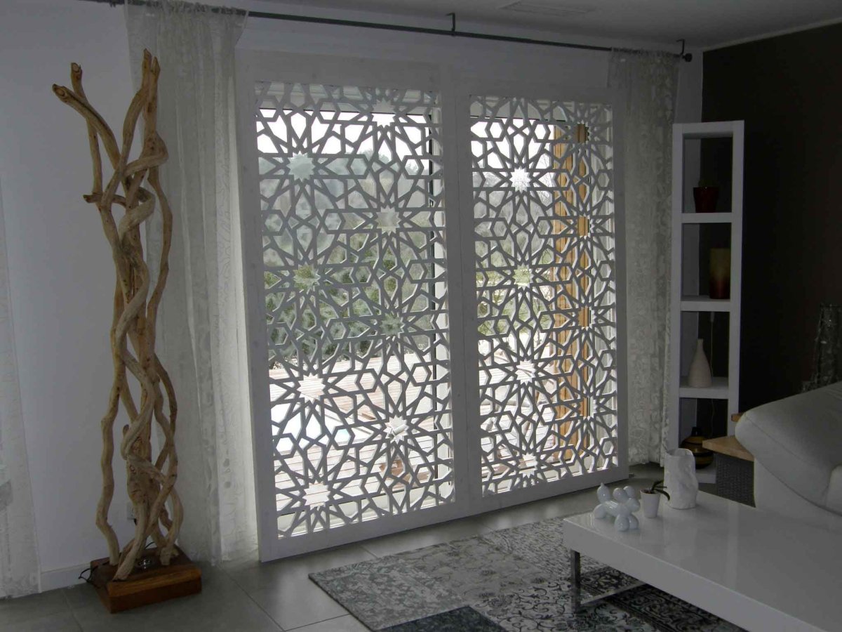 Декоративные перегородки из металла