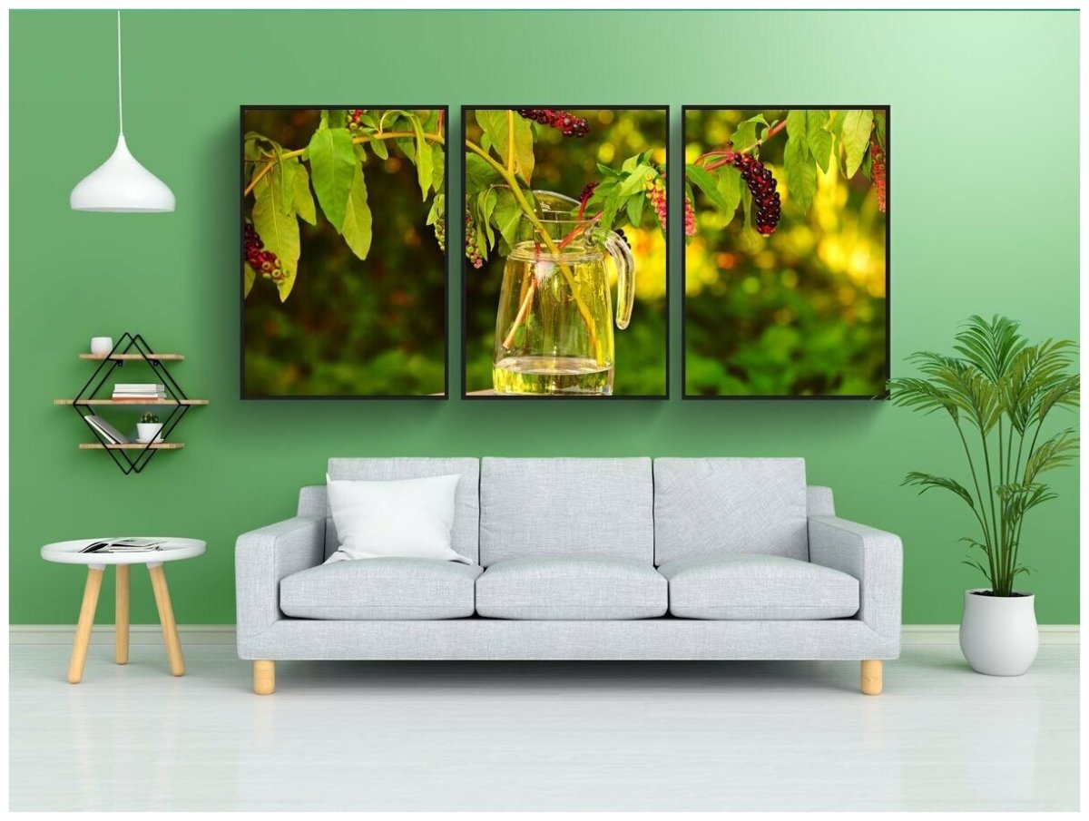 Декоративное панно в интерьере