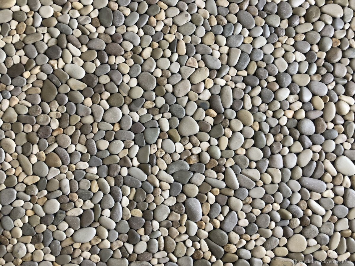 Плитка мелкая галька