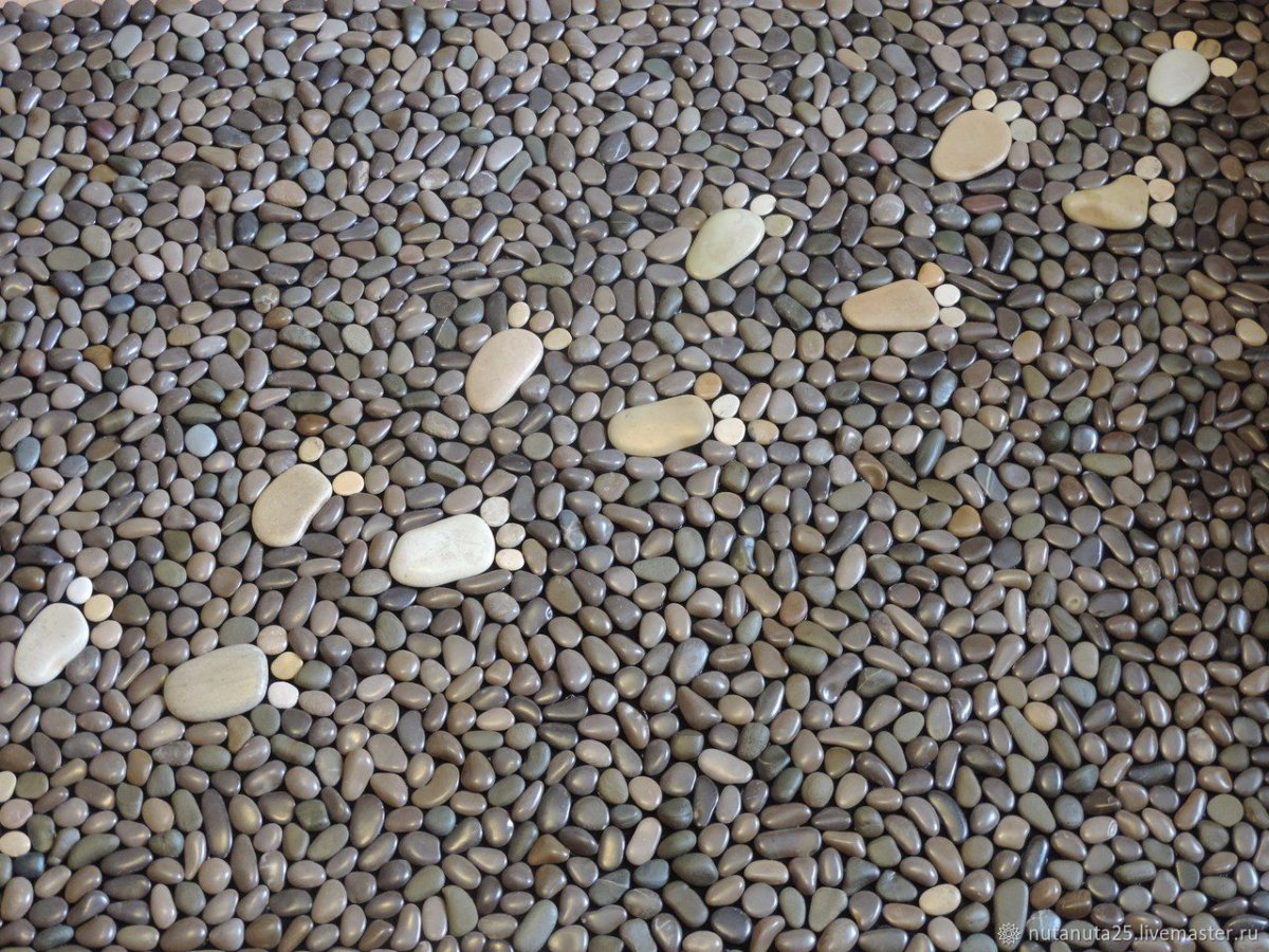 Галька природная "Крымский берег"