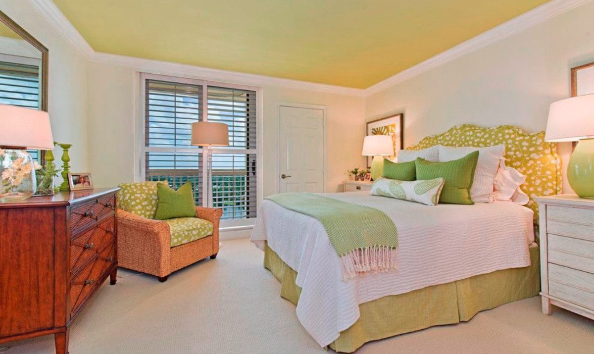 Пастельный зеленый цвет в интерьере