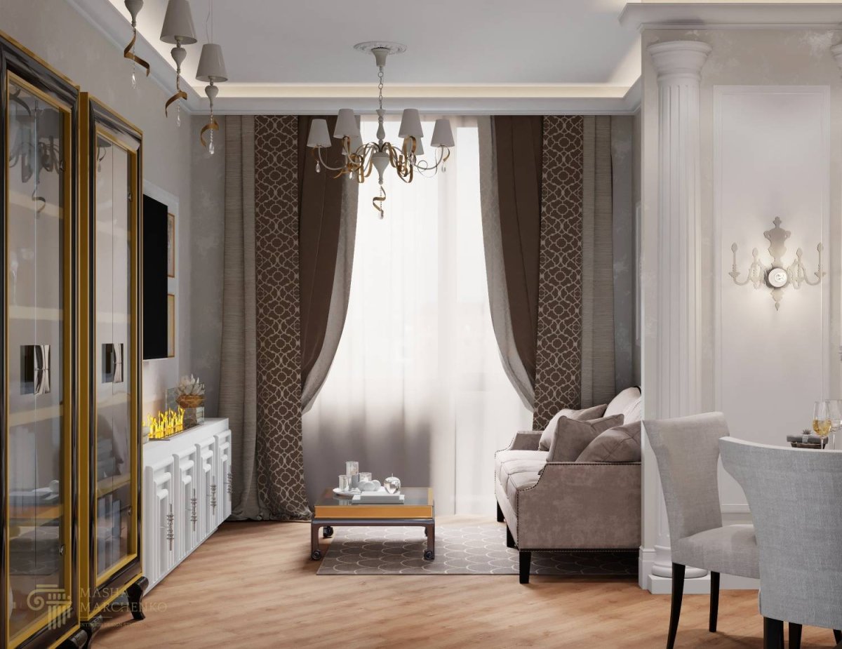 Шторы в гостиную