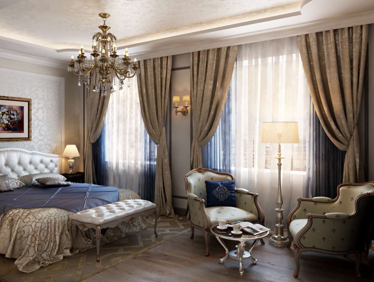 Шторы в гостиную в классическом стиле-дизайнерские 2021