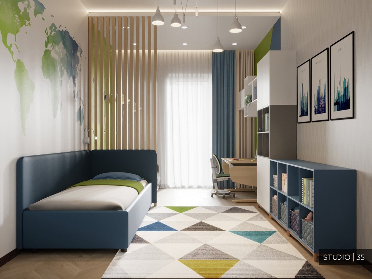 Зонирование маленькой комнаты