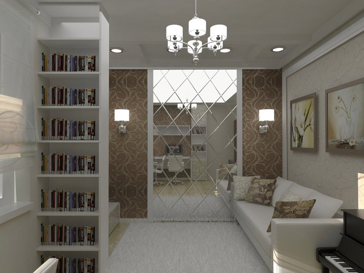 Перегородка для зонирования детской