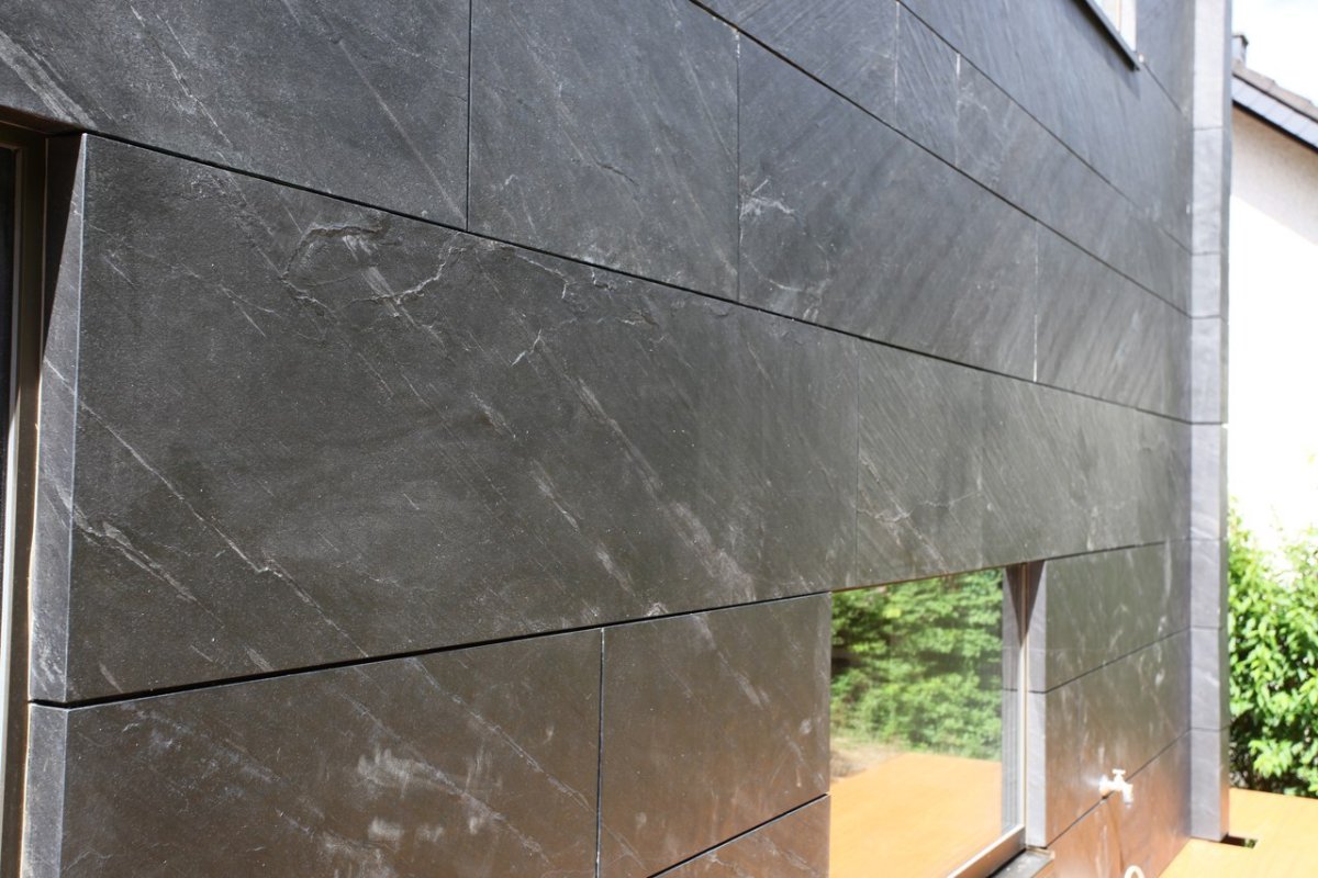 Каменный шпон Ocean Black 2440х1220