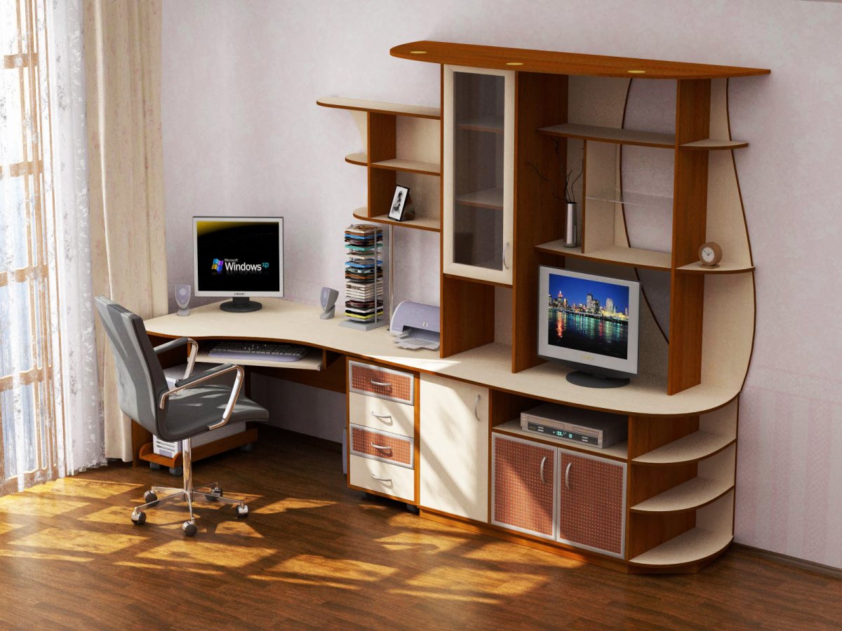 Угловой шкаф 30*50