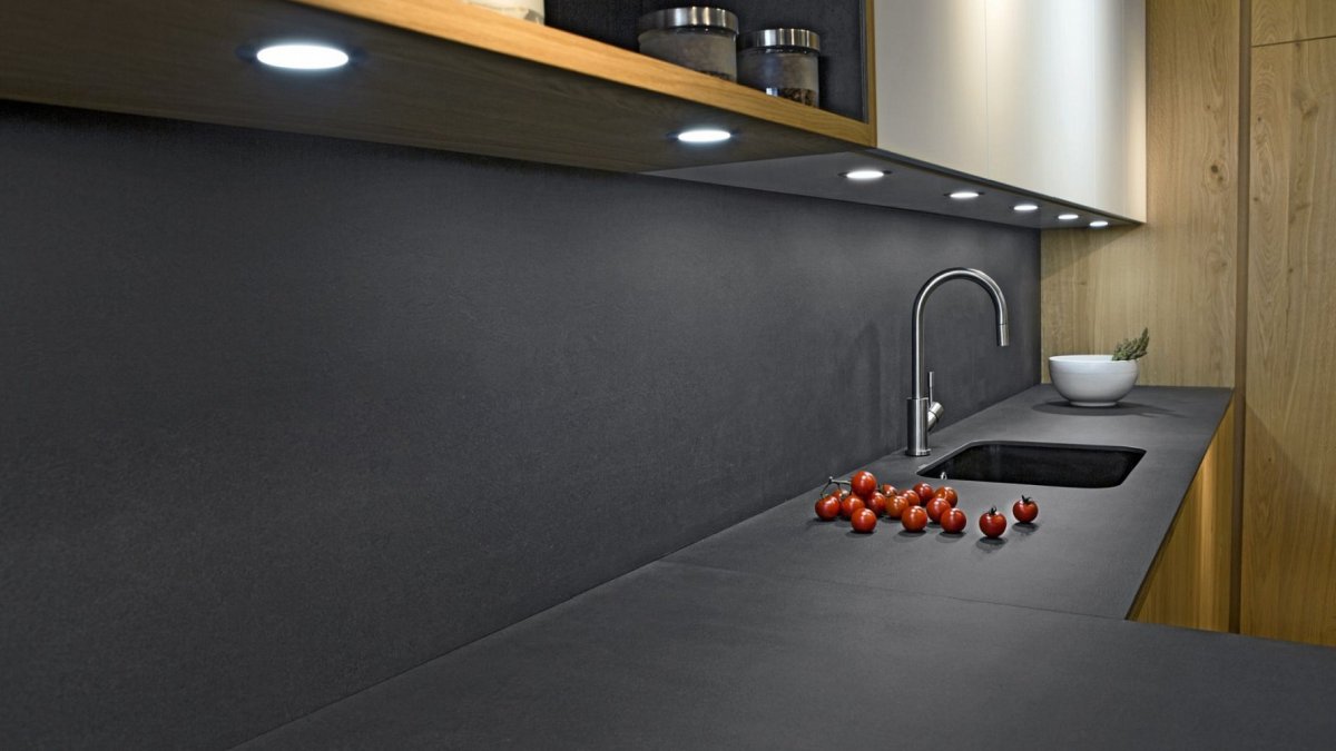 Столешница Calce Nero Laminam