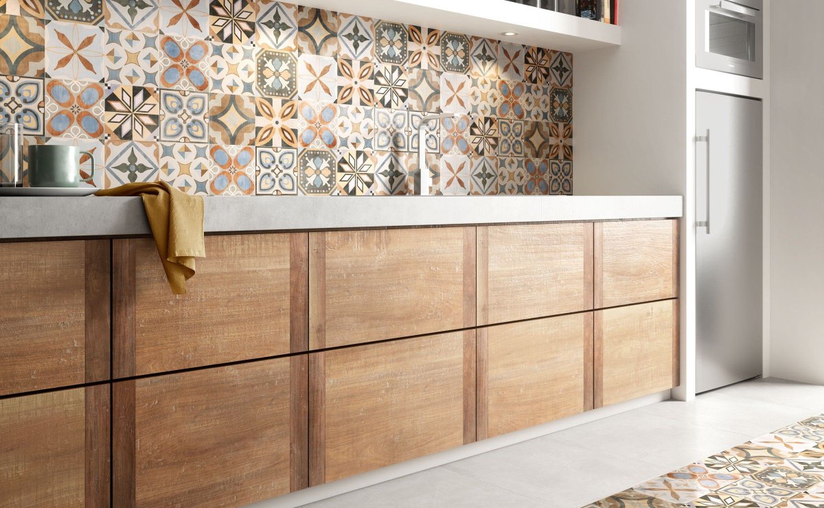 Фасад дерево кухня фартук пэчворк