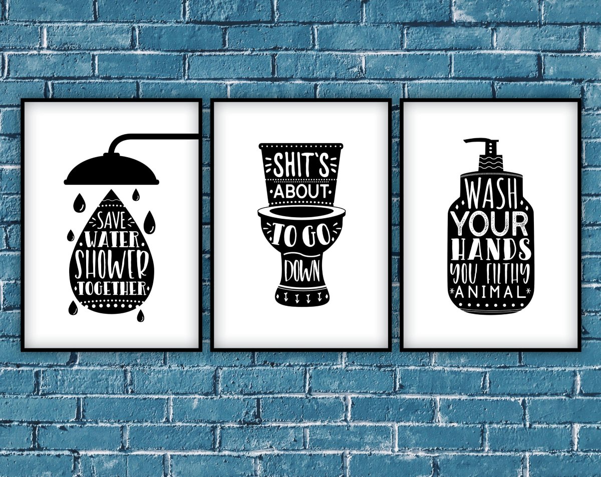 Постер в туалет