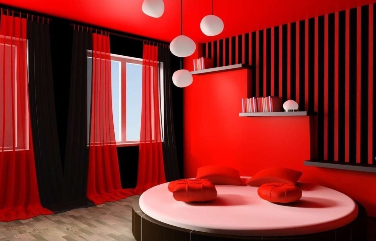 Black and Red teen Bedrooms