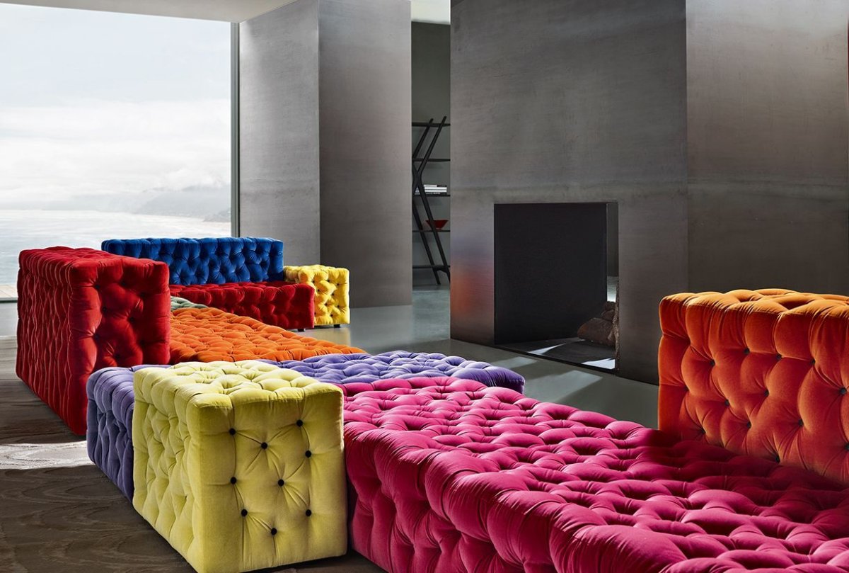 Диван il Guillare, Meritalia Гаэтано Пеше