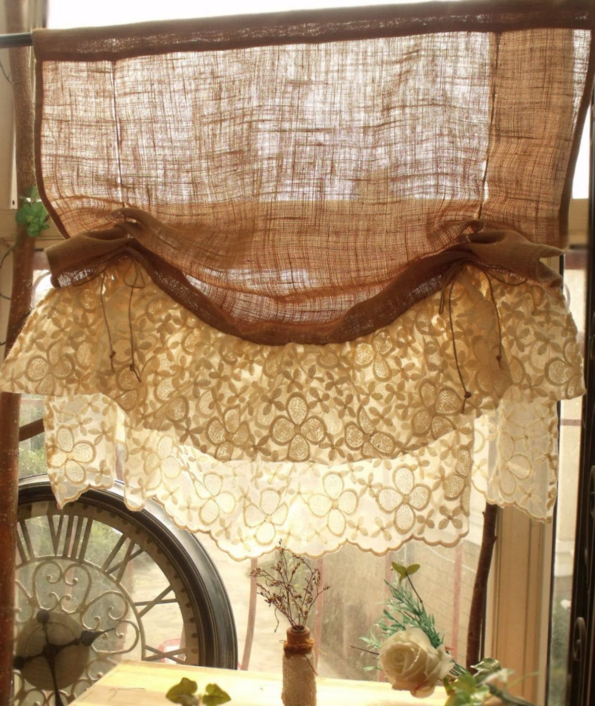 Занавески на летнюю веранду