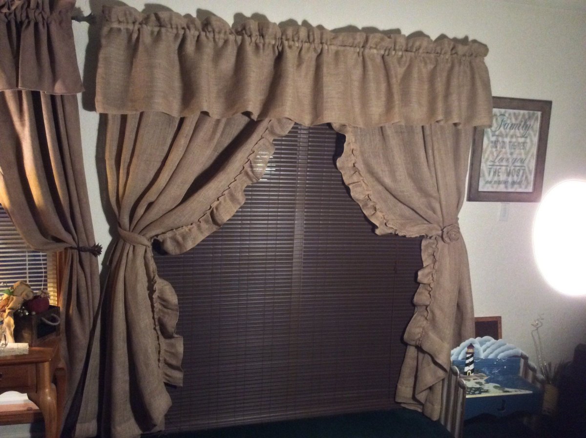 Шторы из мешка