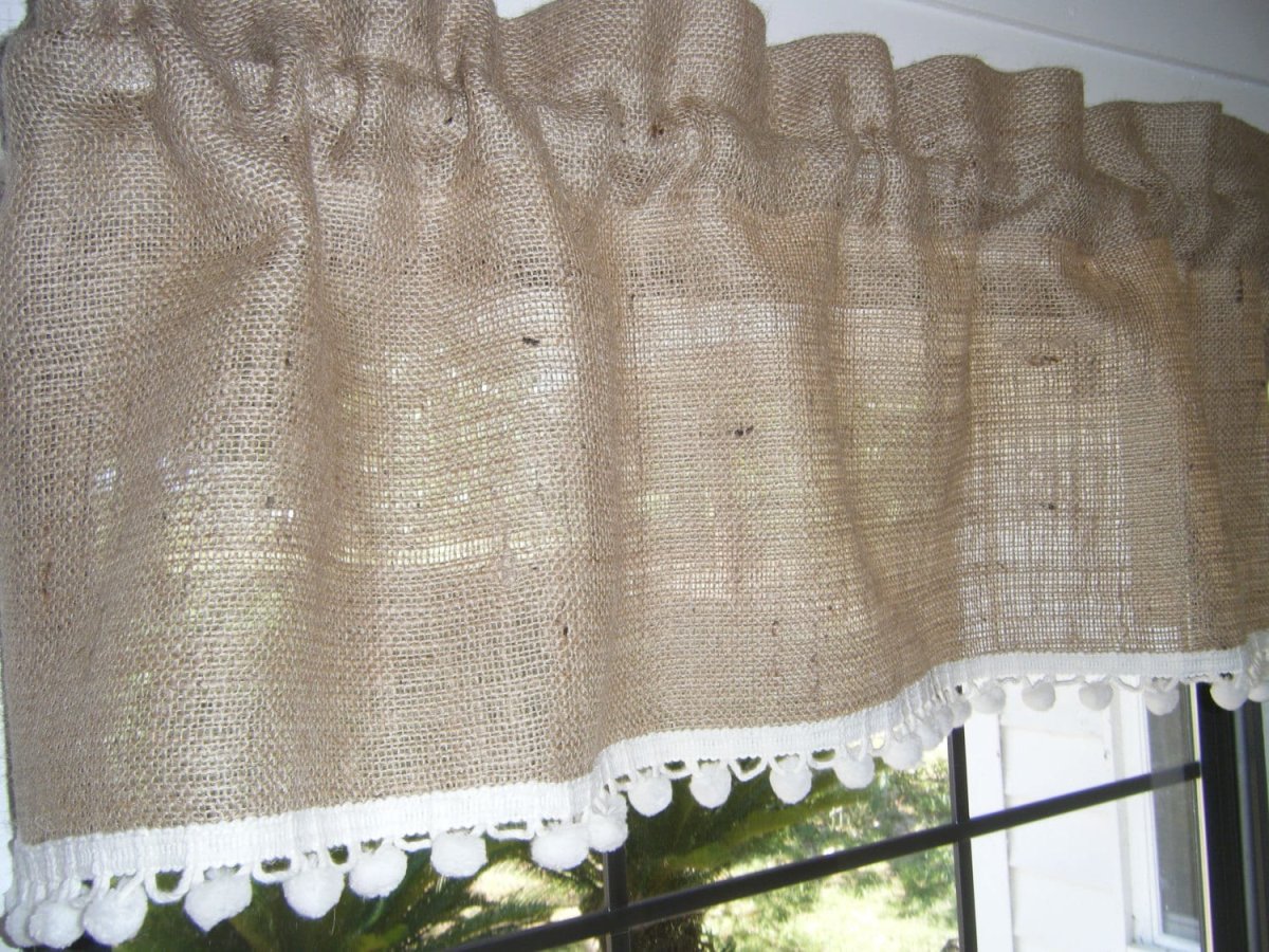 Мешковина драпировка