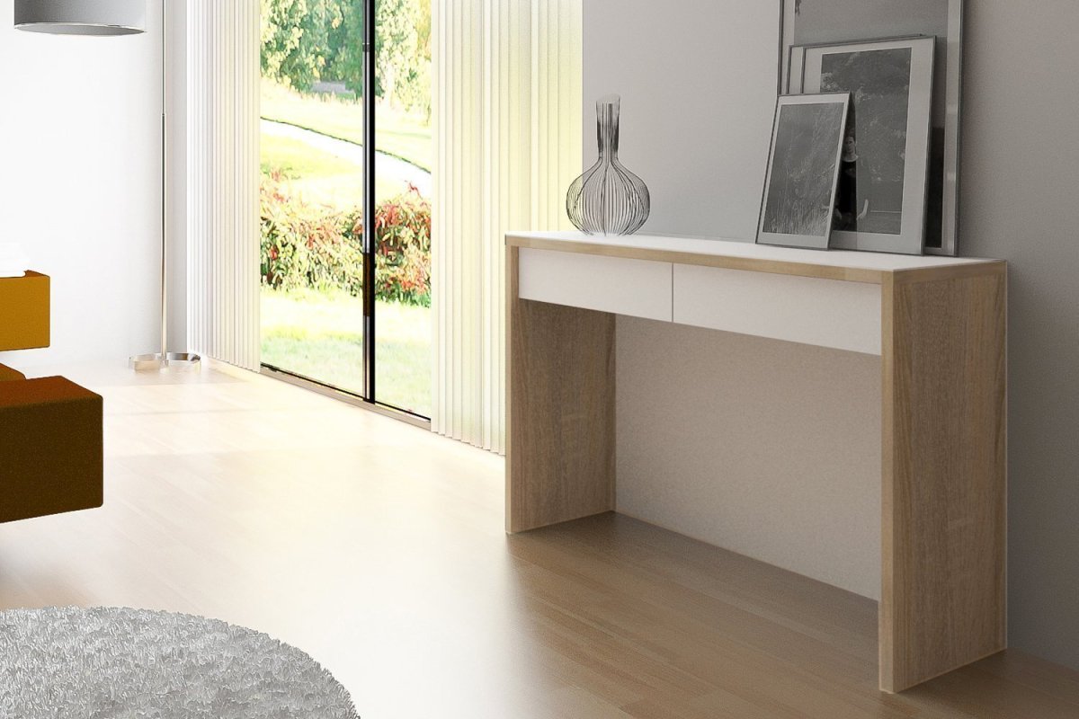 Зеркало и консоль в интерьере