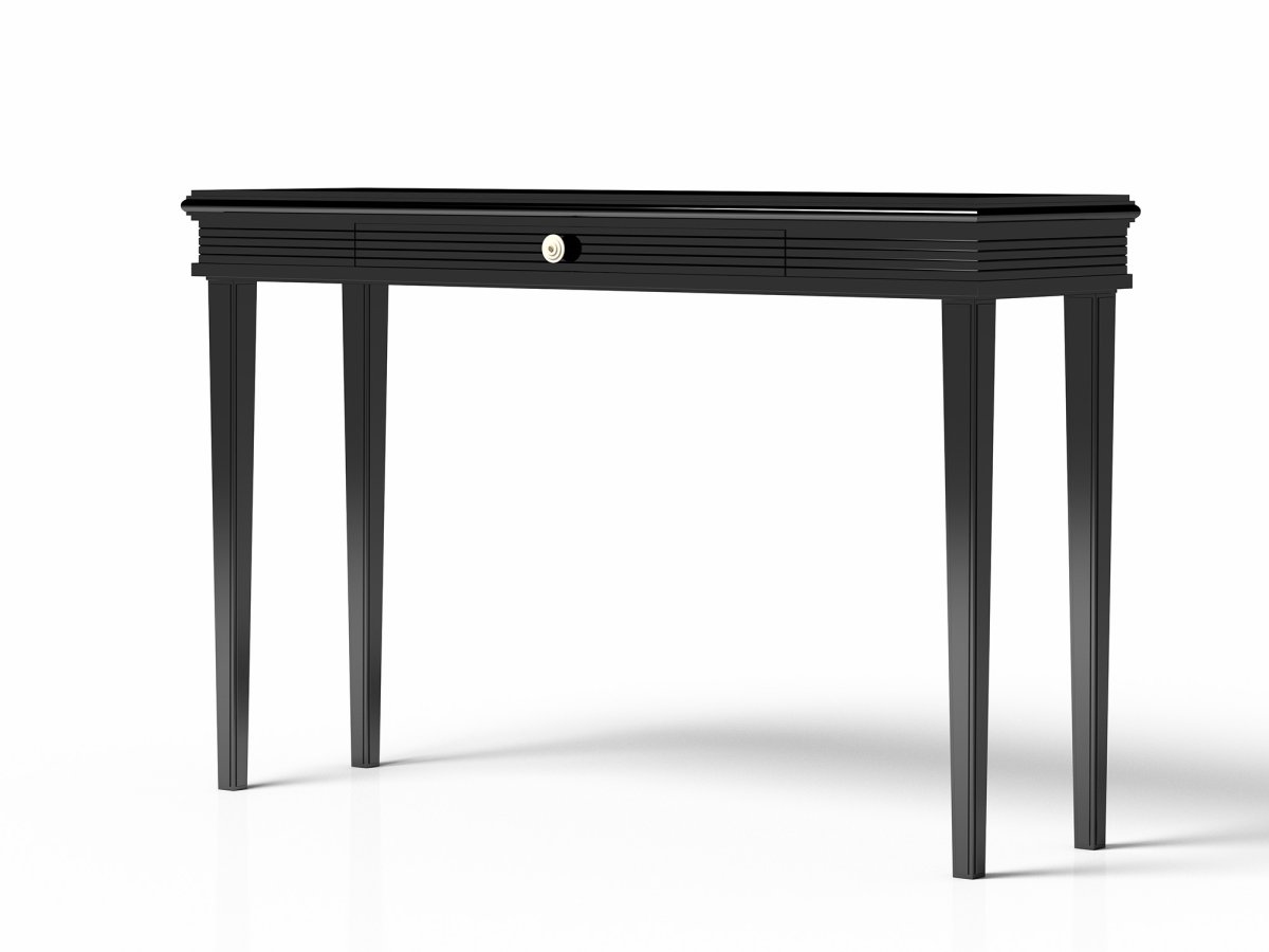 Консоль с белым мрамором 68x28x63 см 54-110