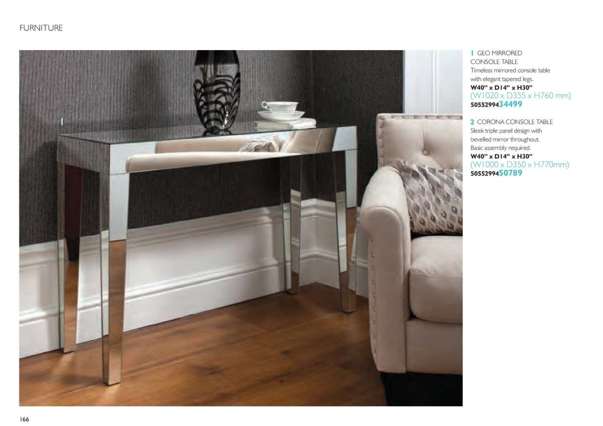 Консоль в прихожую в современном стиле