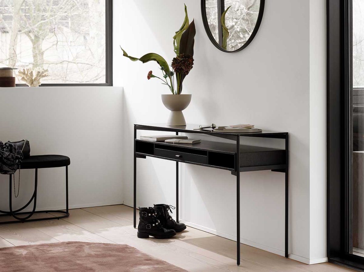 Консоль Console Oak белая