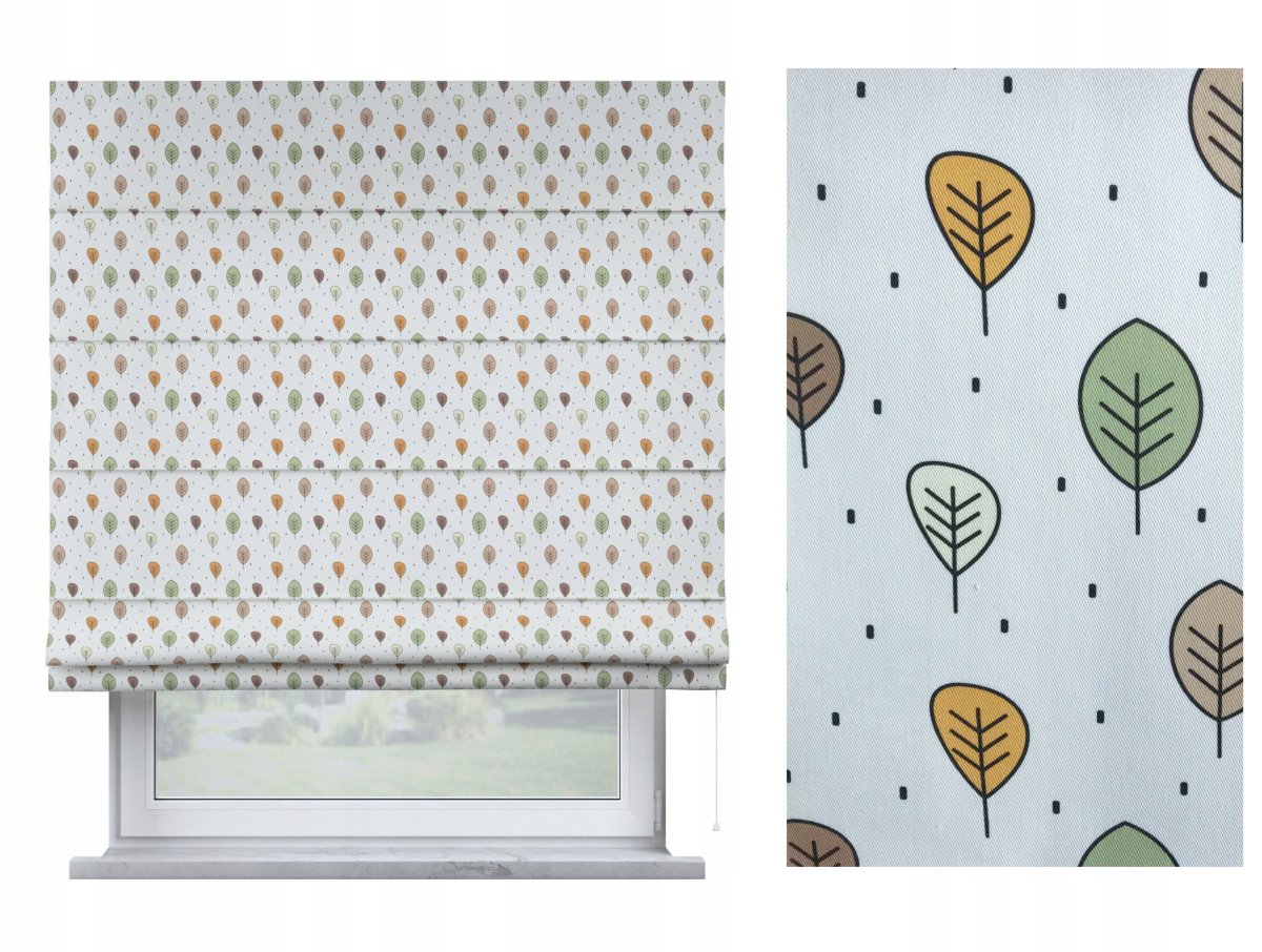 Римская штора в детскую