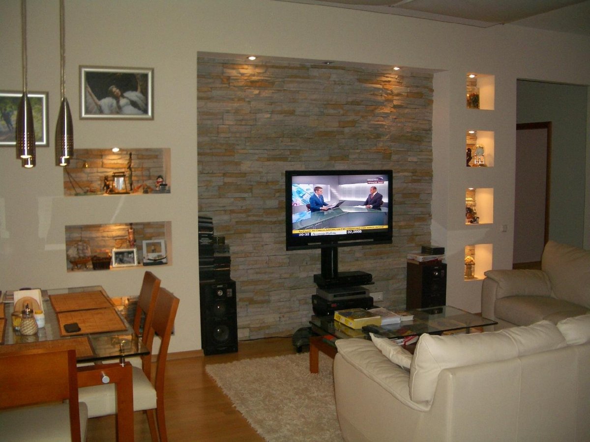 Отделка ниши в стене