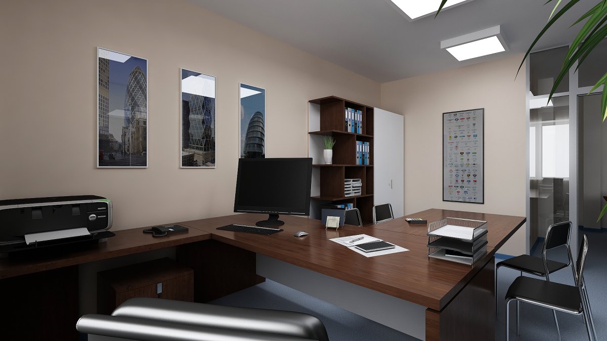 Интерьер рабочего кабинета