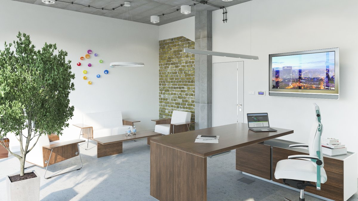 Офисный интерьер