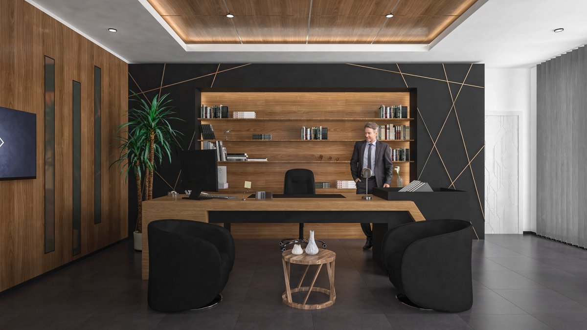 Стильные офисы интерьер