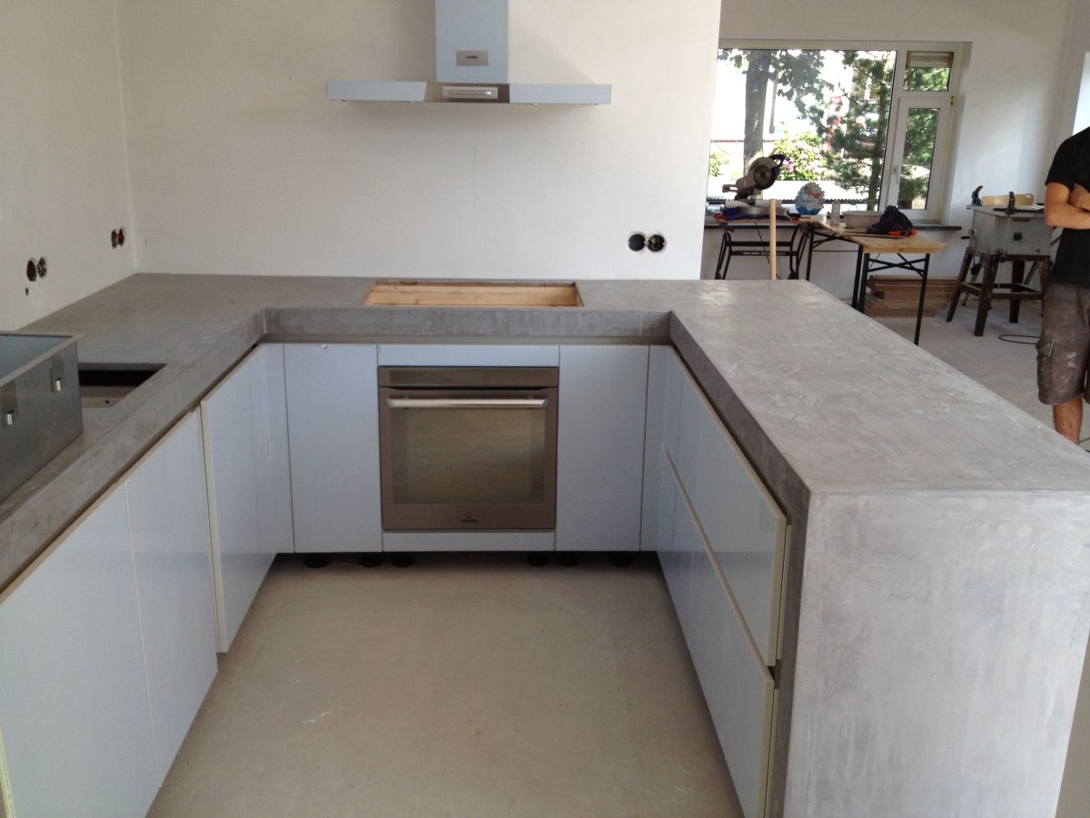 Кухня Микробетон