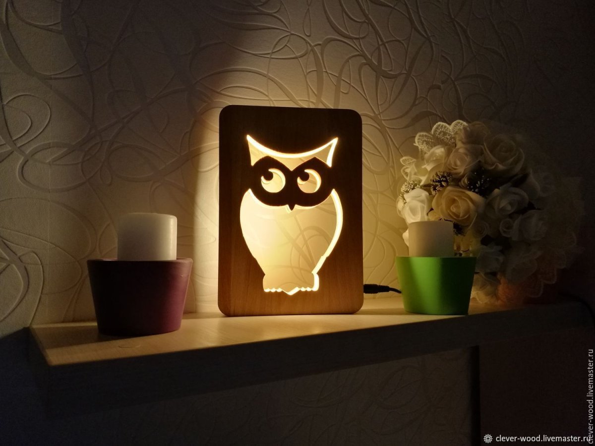Ночник в виде Совы