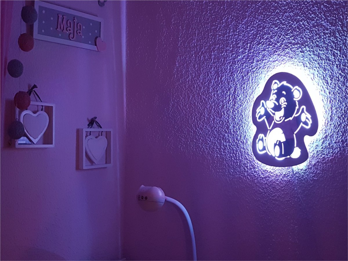 Стильные ночники на стену